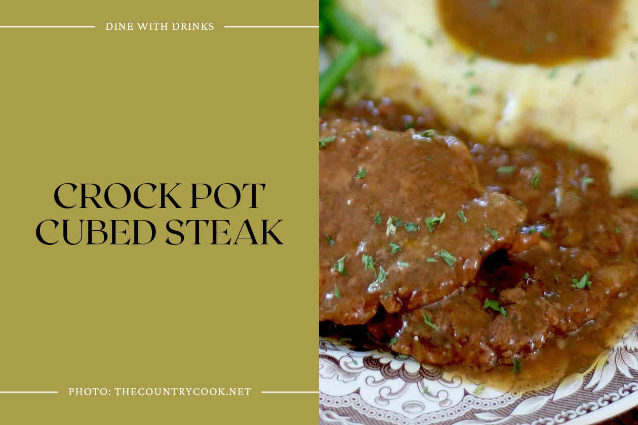 Crock Pot Cubed Steak