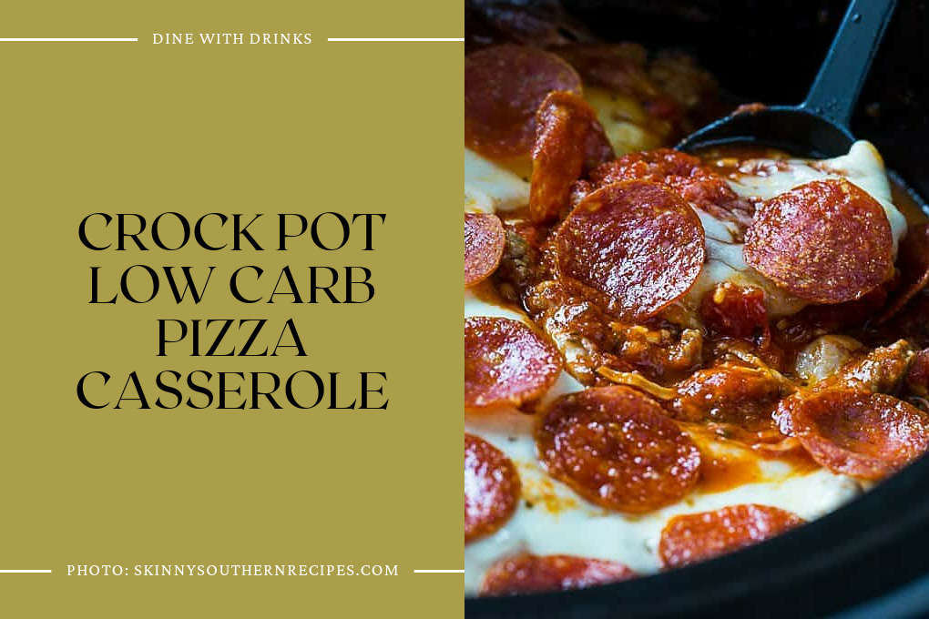 Crock Pot Low Carb Pizza Casserole