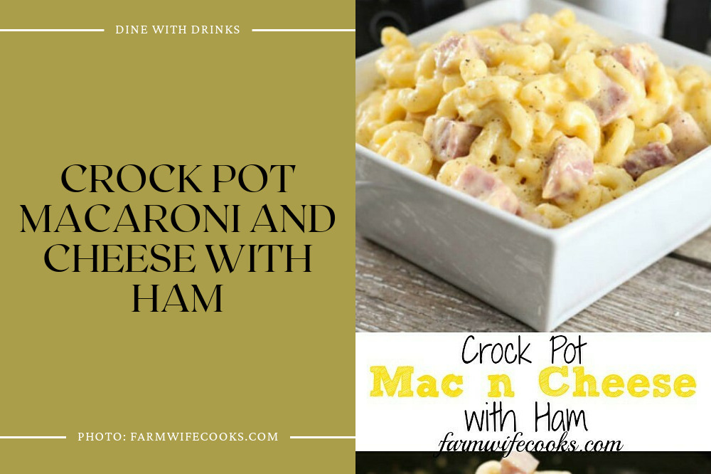 Crock Pot Macaroni And Cheese With Ham