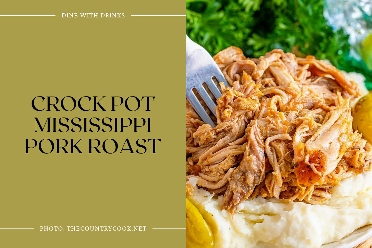Crock Pot Mississippi Pork Roast