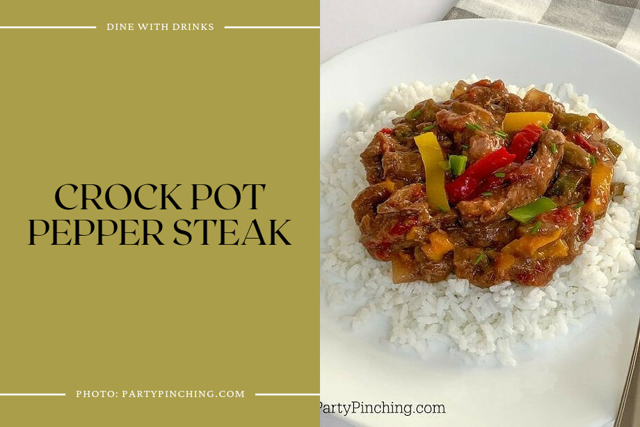 Crock Pot Pepper Steak