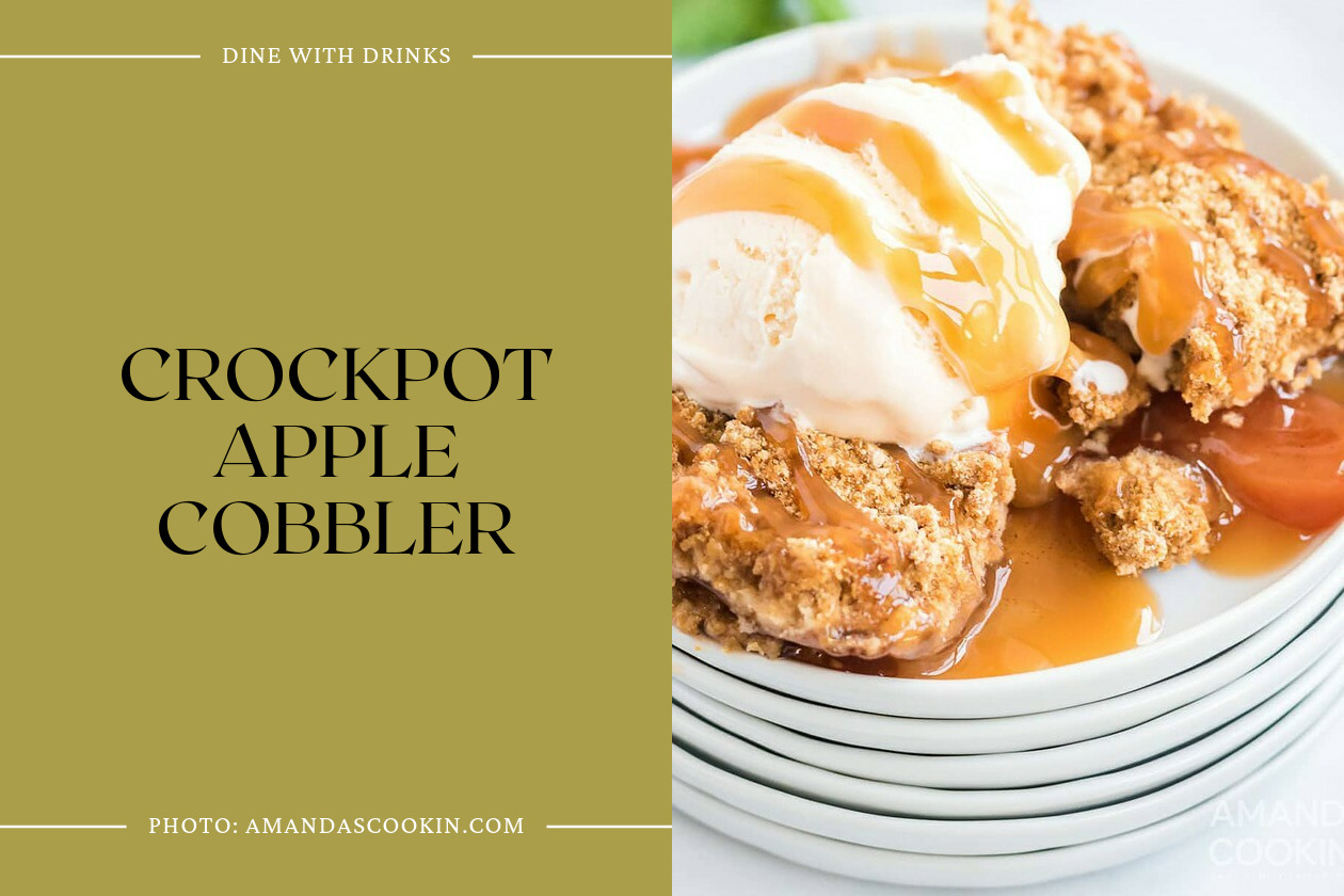Crockpot Apple Cobbler