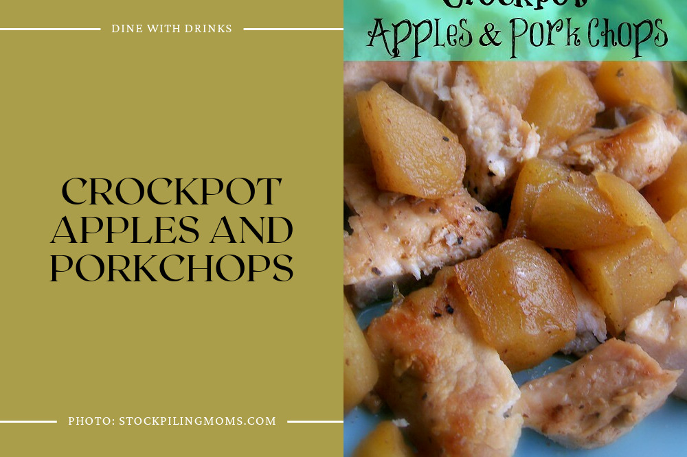 Crockpot Apples And Porkchops