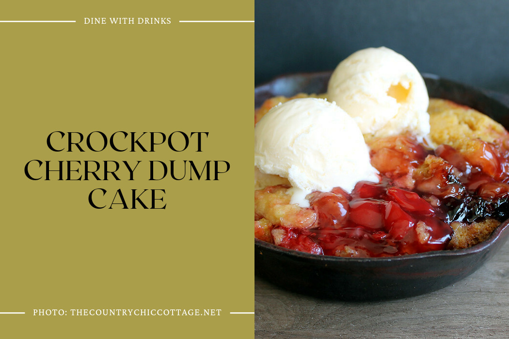Crockpot Cherry Dump Cake