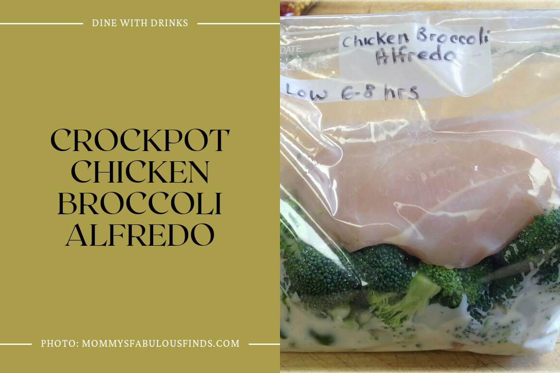 Crockpot Chicken Broccoli Alfredo