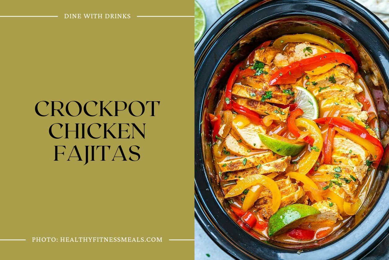 Crockpot Chicken Fajitas