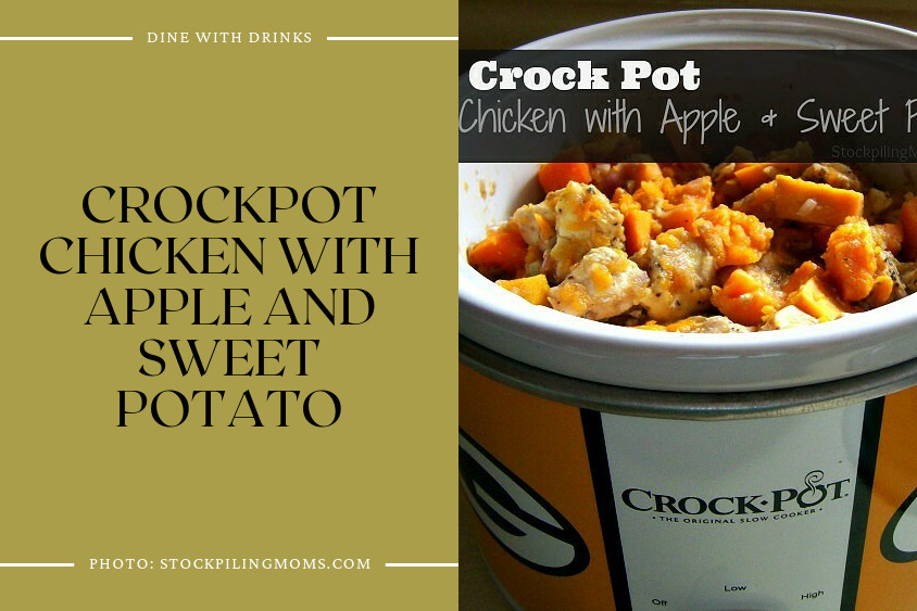 Crockpot Chicken With Apple And Sweet Potato