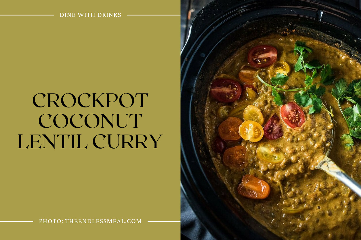 Crockpot Coconut Lentil Curry