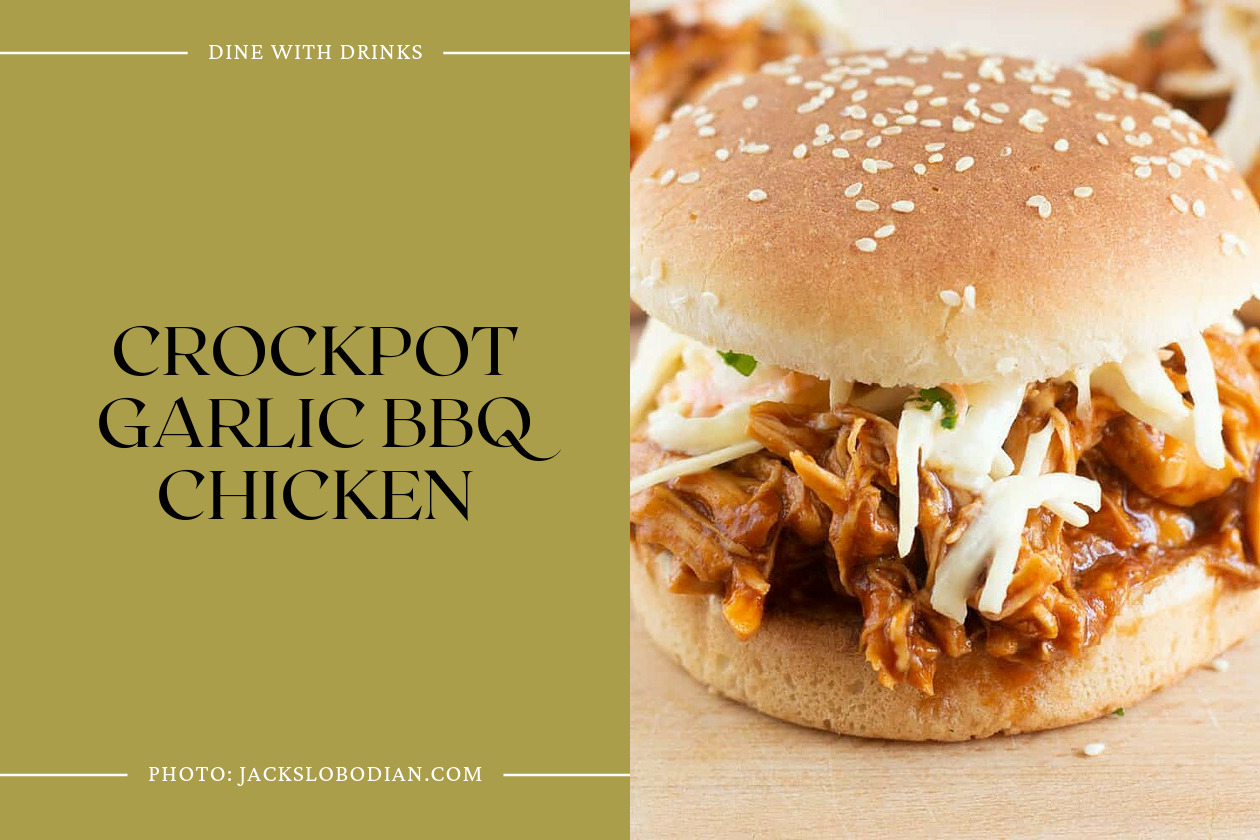 Crockpot Garlic Bbq Chicken