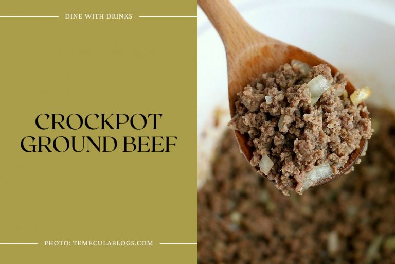 23 Ground Beef Crock Pot Recipes That'll Bowl You Over! DineWithDrinks