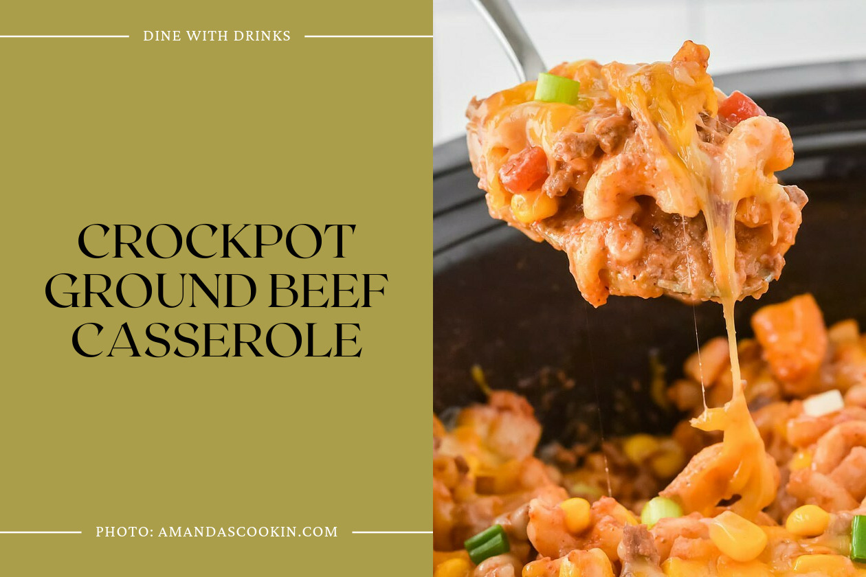 Crockpot Ground Beef Casserole
