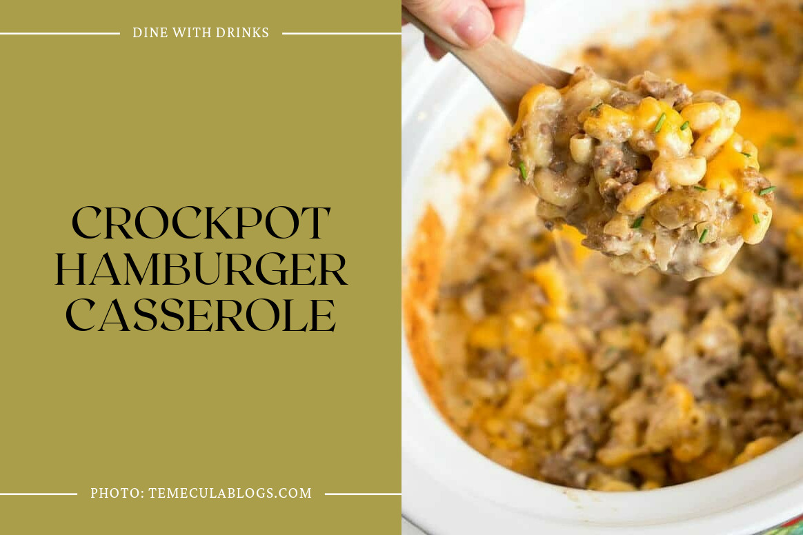 Crockpot Hamburger Casserole