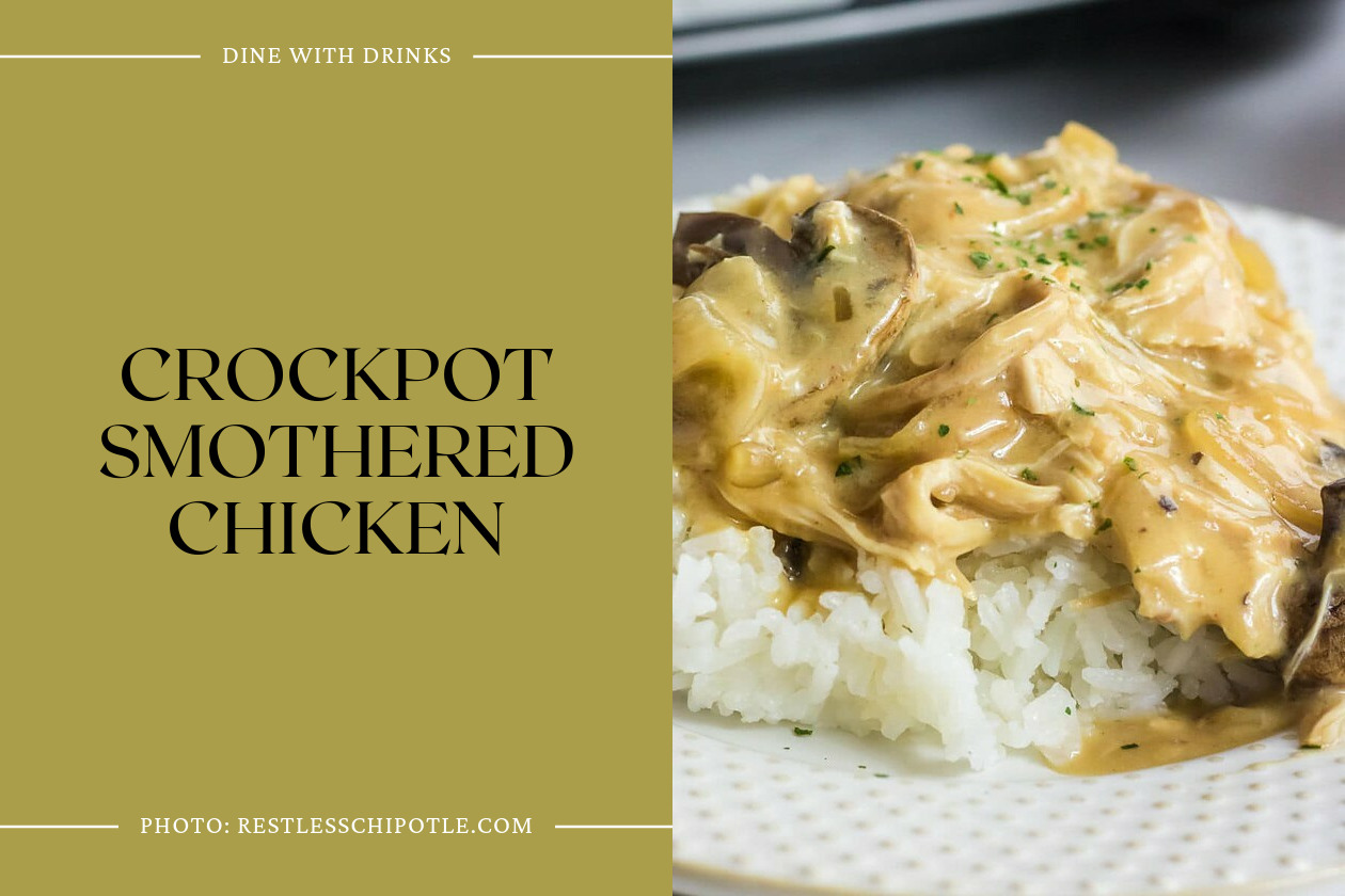 Crockpot Smothered Chicken