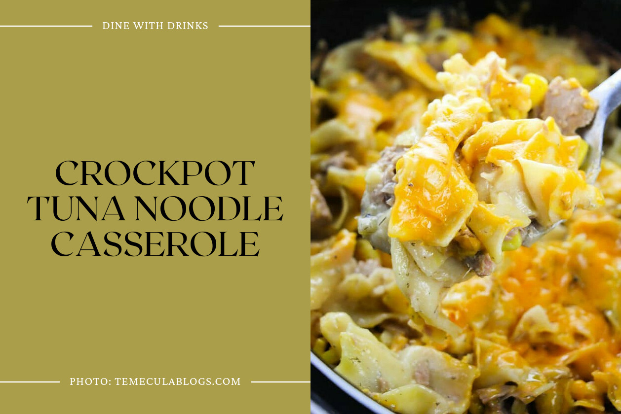 Crockpot Tuna Noodle Casserole