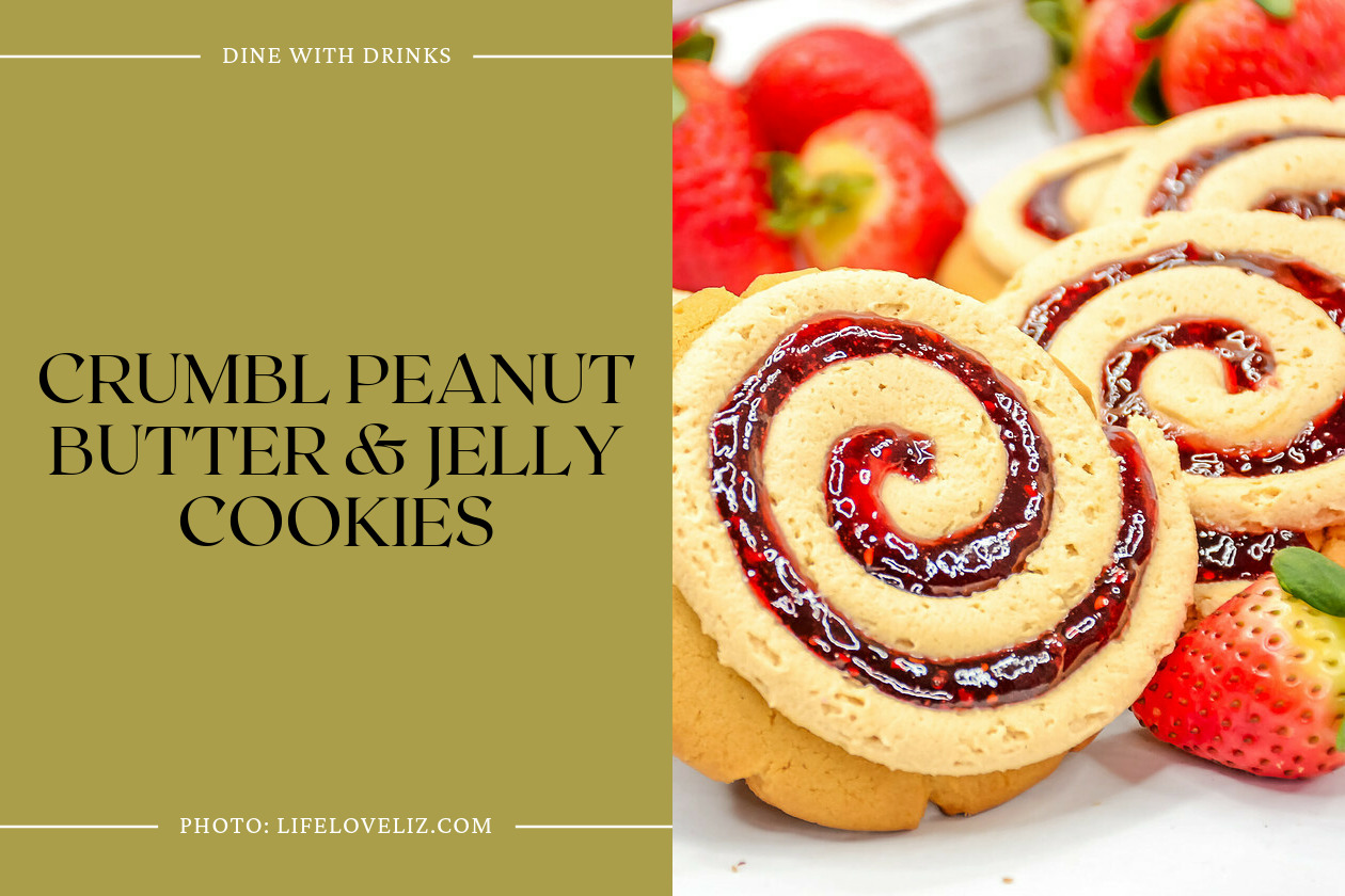 Crumbl Peanut Butter & Jelly Cookies