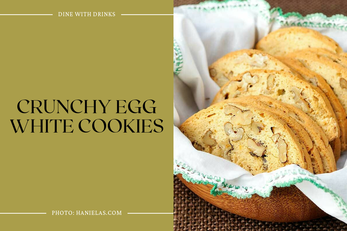 Crunchy Egg White Cookies