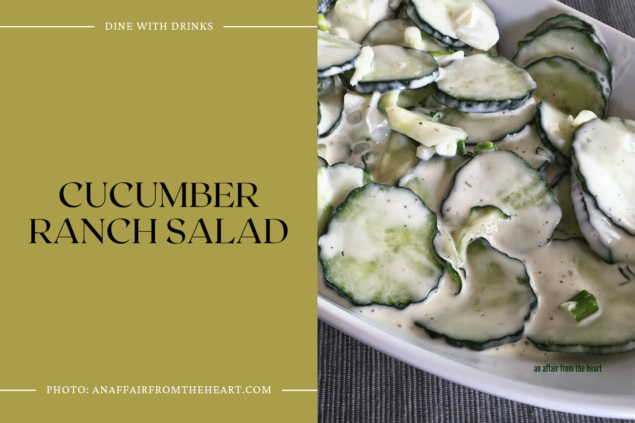 Cucumber Ranch Salad