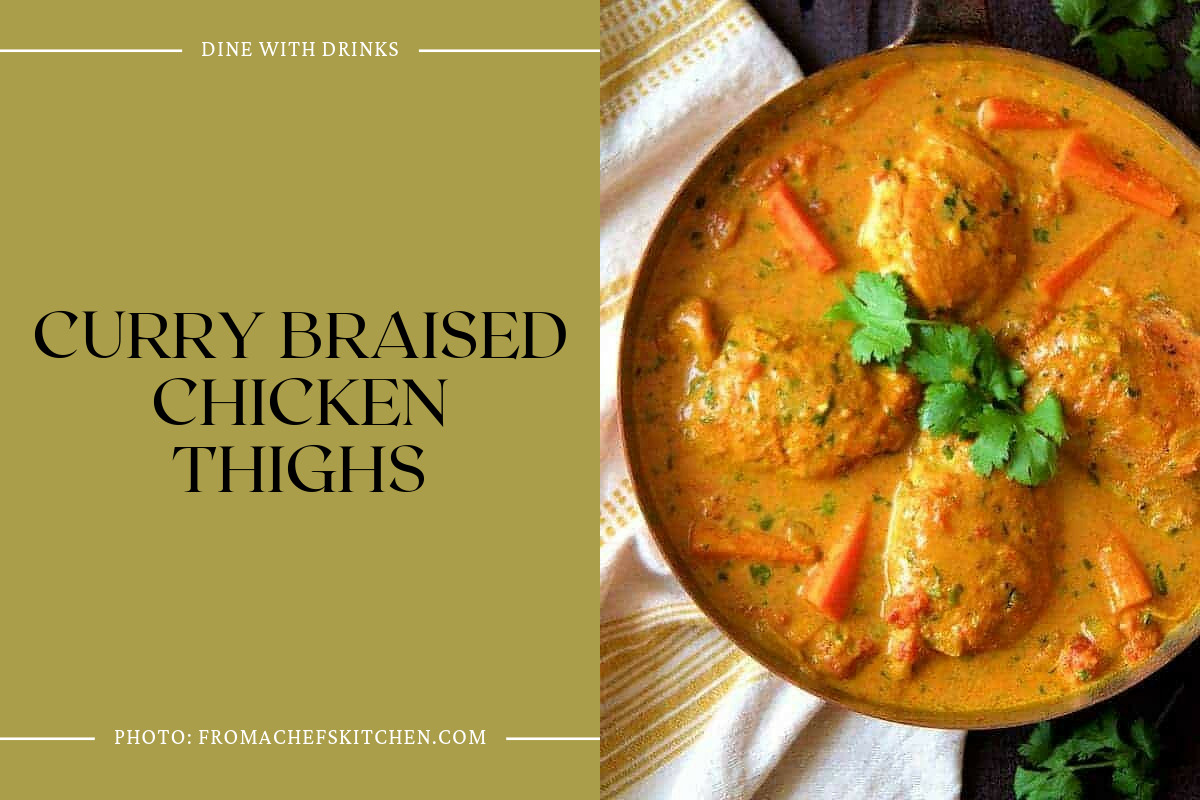 Curry Braised Chicken Thighs