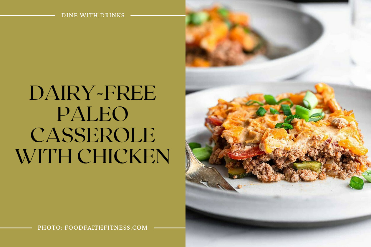 Dairy-Free Paleo Casserole With Chicken