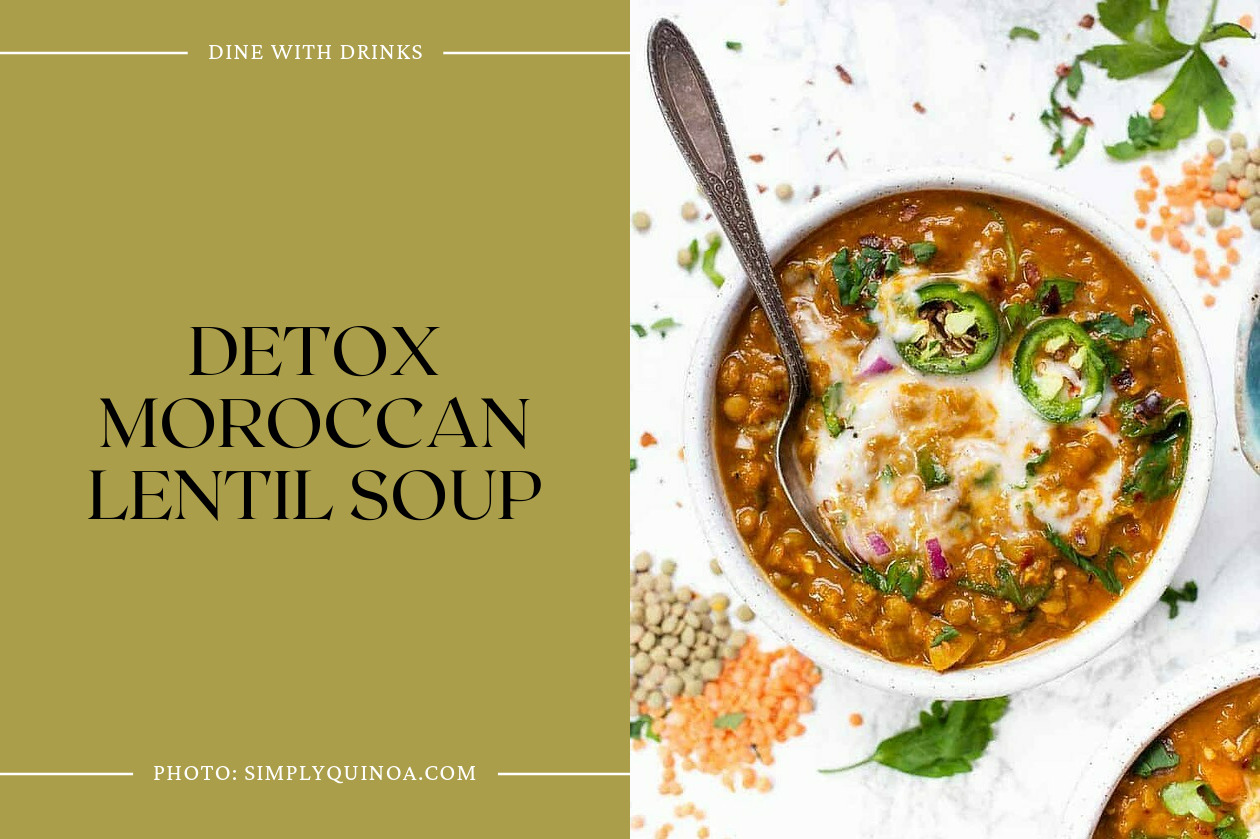 Detox Moroccan Lentil Soup