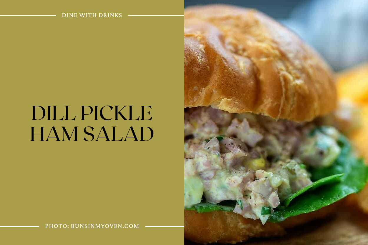 Dill Pickle Ham Salad