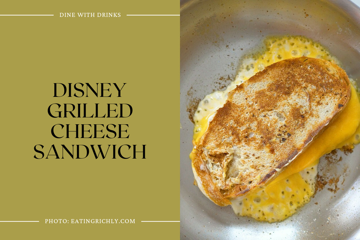 Disney Grilled Cheese Sandwich
