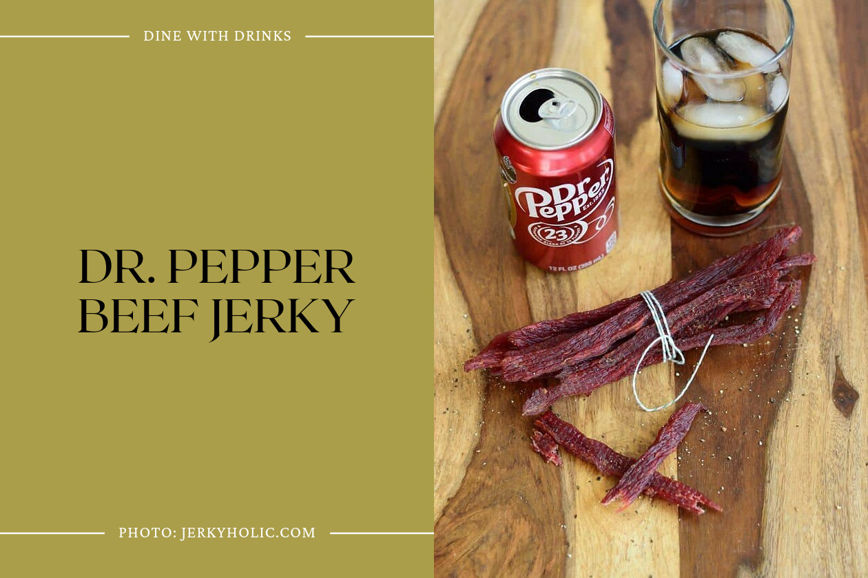 Dr. Pepper Beef Jerky