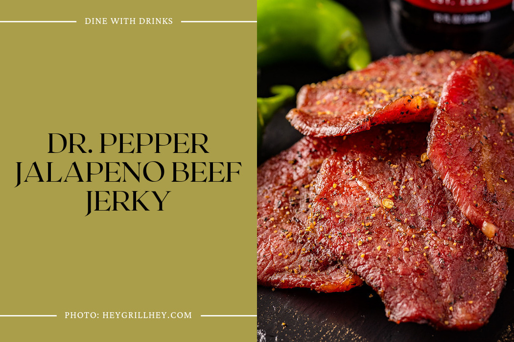 Dr. Pepper Jalapeno Beef Jerky