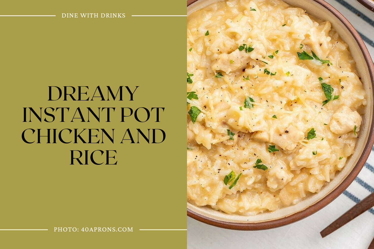Dreamy Instant Pot Chicken And Rice