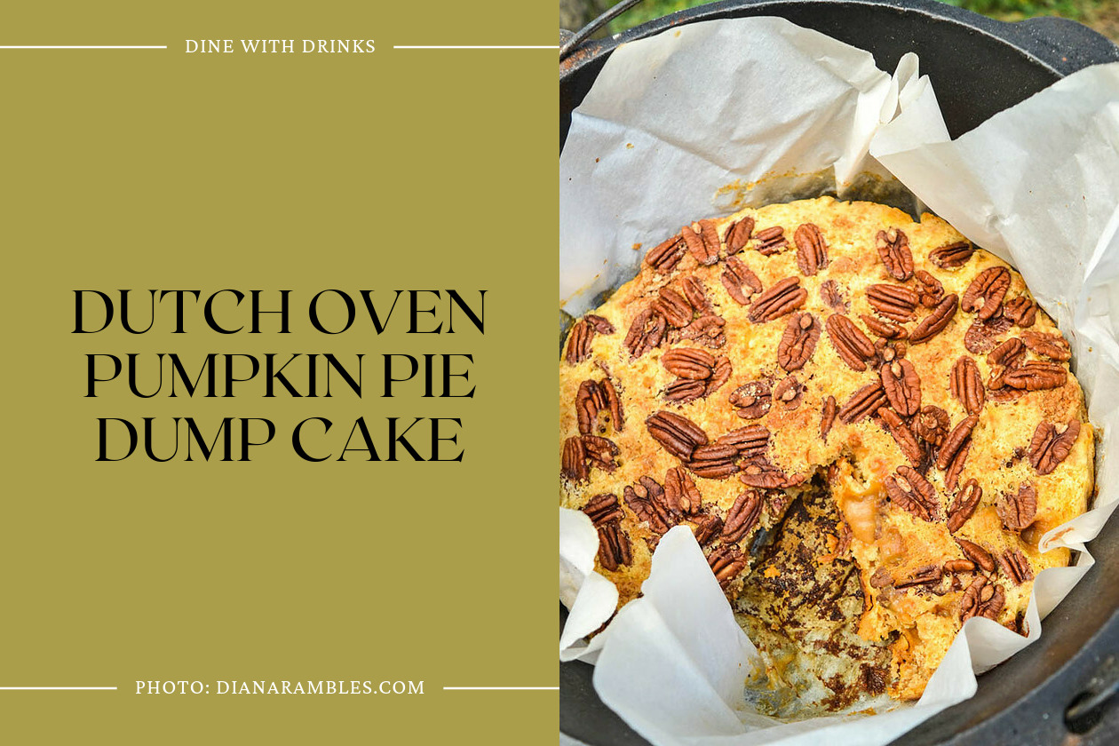 Dutch Oven Pumpkin Pie Dump Cake
