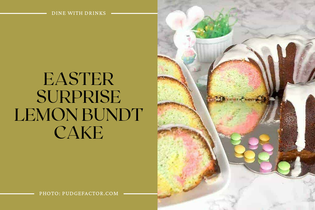 Easter Surprise Lemon Bundt Cake