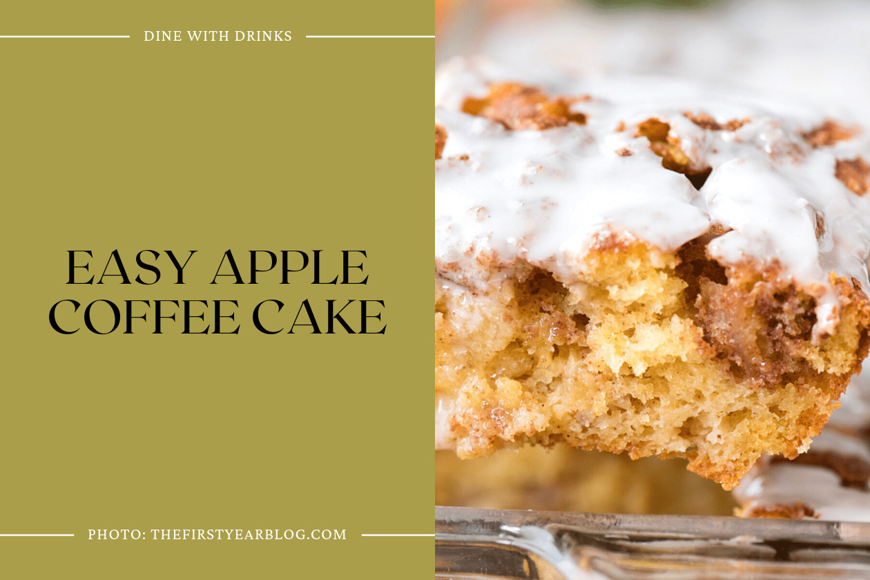 Easy Apple Coffee Cake