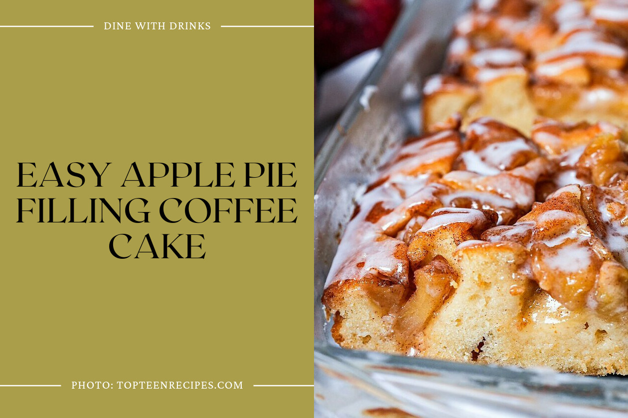 Easy Apple Pie Filling Coffee Cake