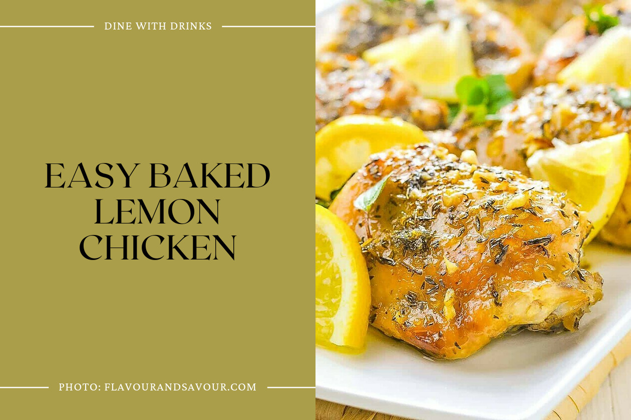 Easy Baked Lemon Chicken
