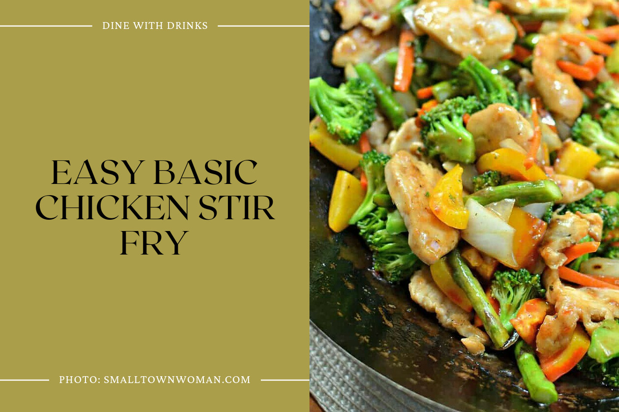 Easy Basic Chicken Stir Fry