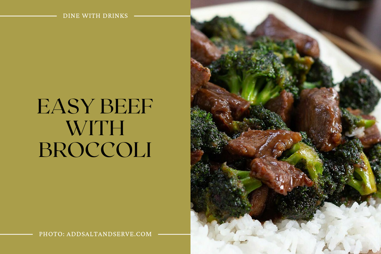 Easy Beef With Broccoli