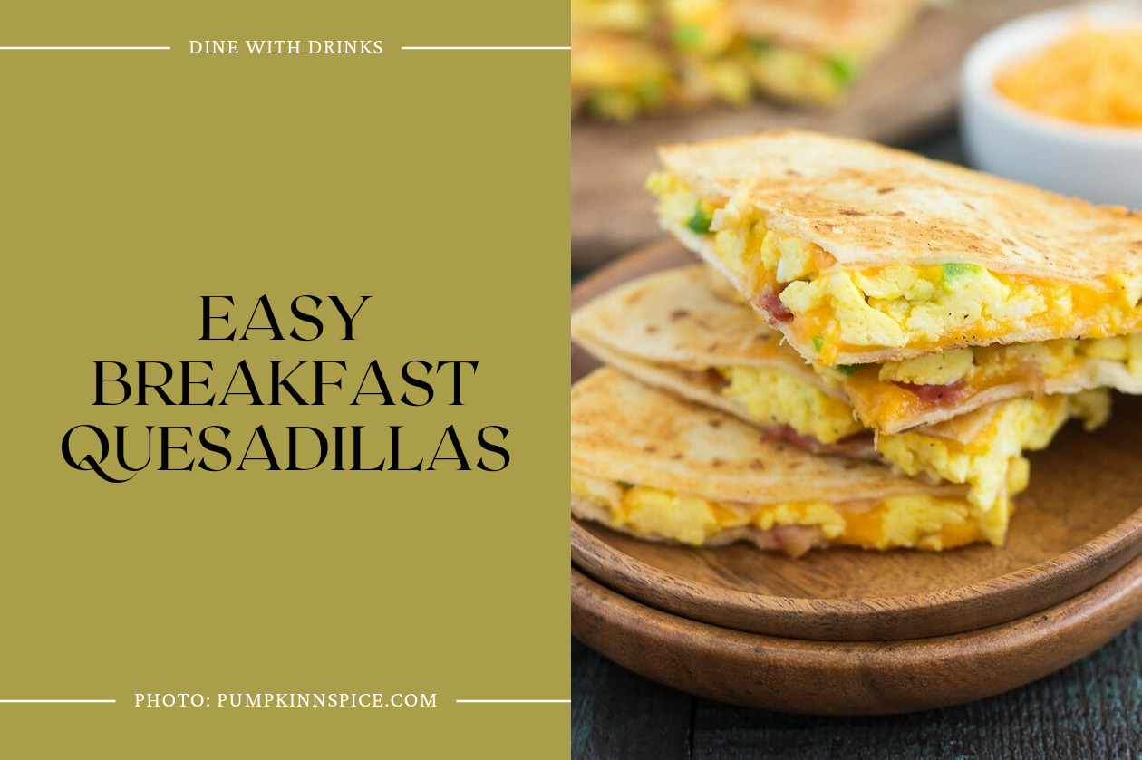 Easy Breakfast Quesadillas