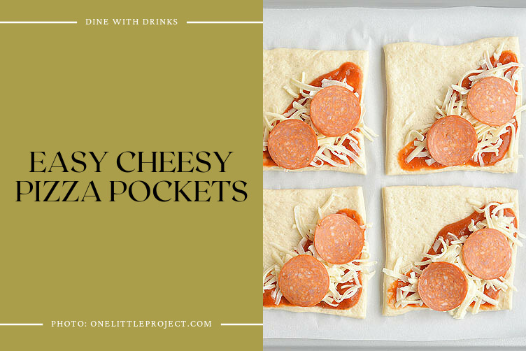 Easy Cheesy Pizza Pockets