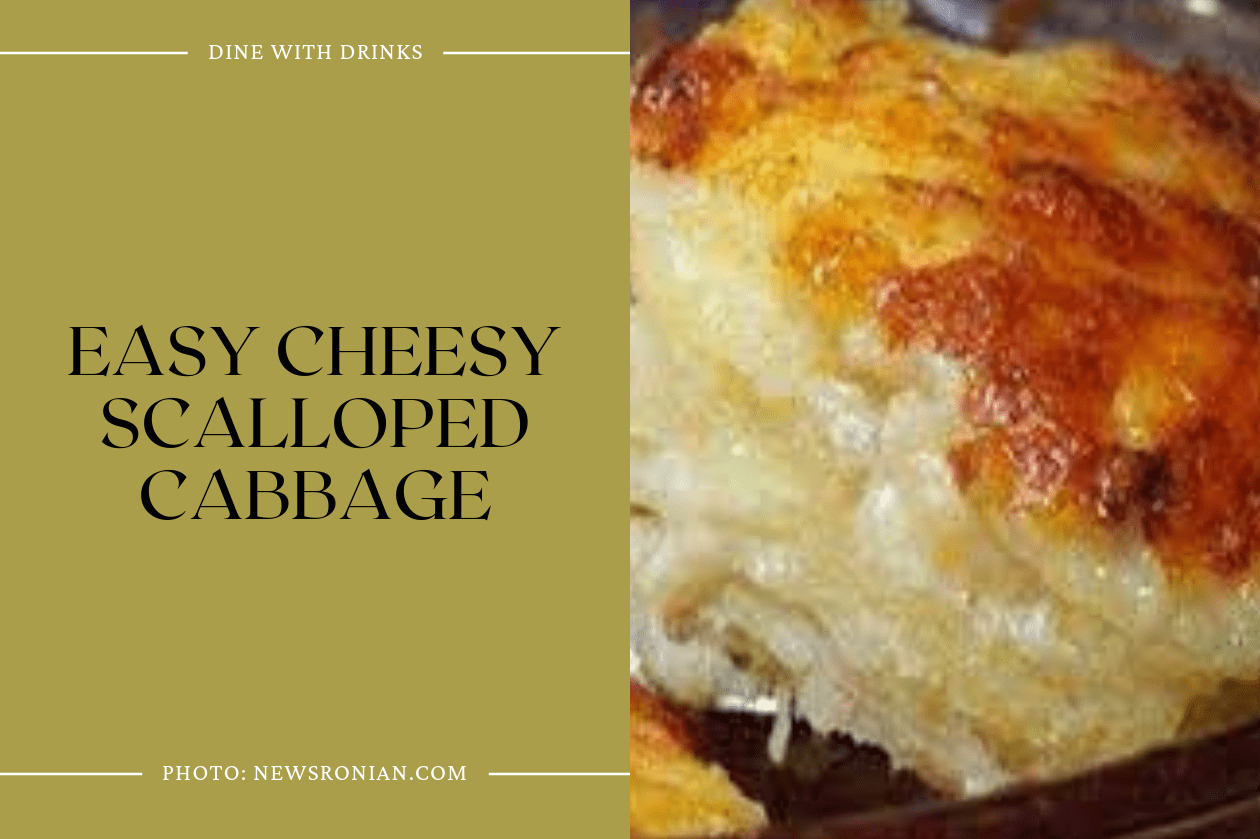 Easy Cheesy Scalloped Cabbage