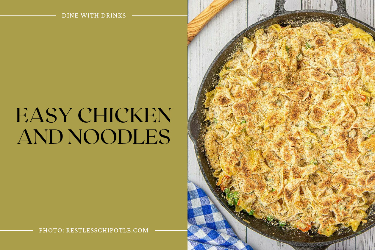 Easy Chicken And Noodles
