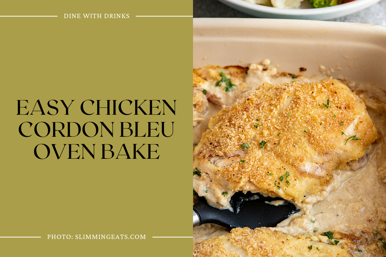 Easy Chicken Cordon Bleu Oven Bake