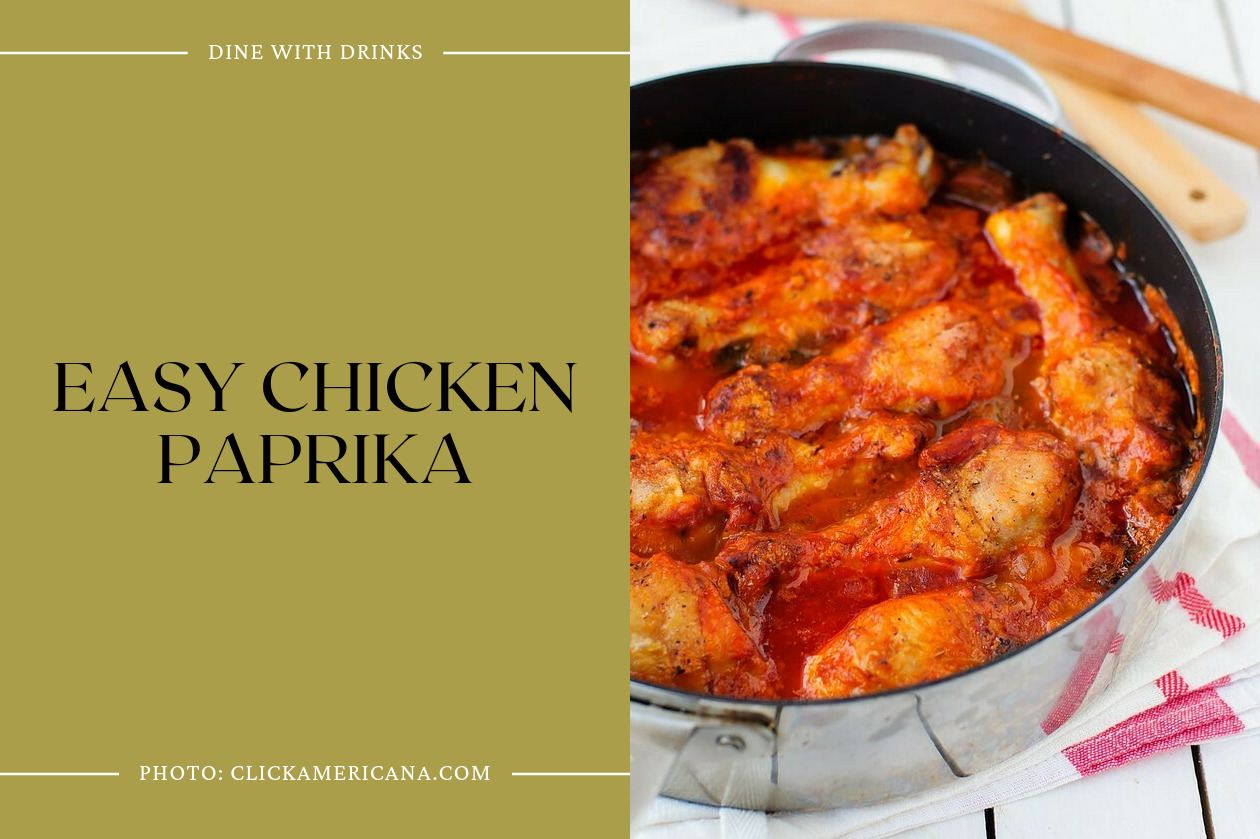 Easy Chicken Paprika