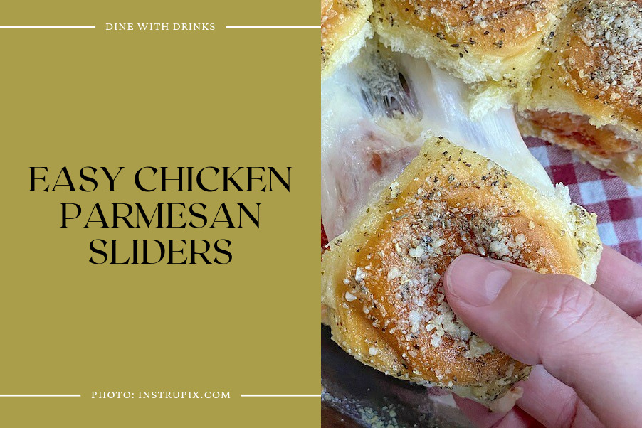 Easy Chicken Parmesan Sliders