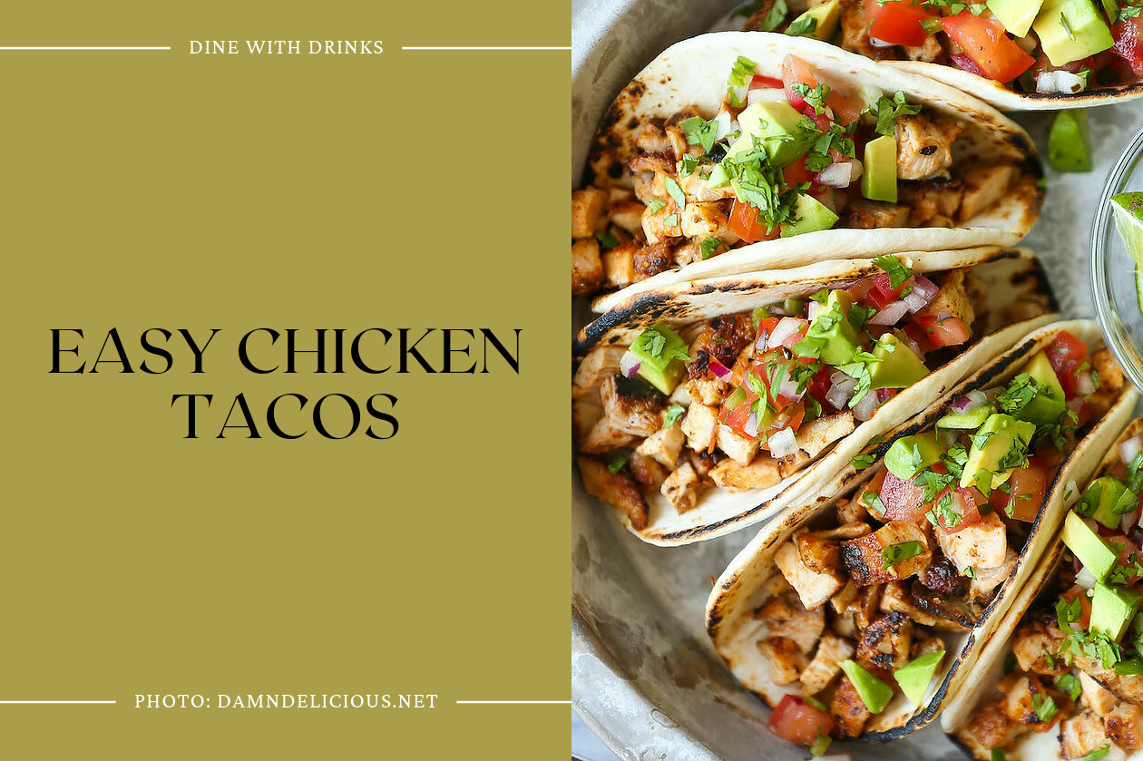 Easy Chicken Tacos
