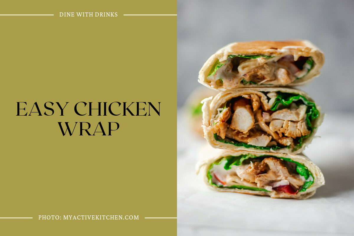 Easy Chicken Wrap