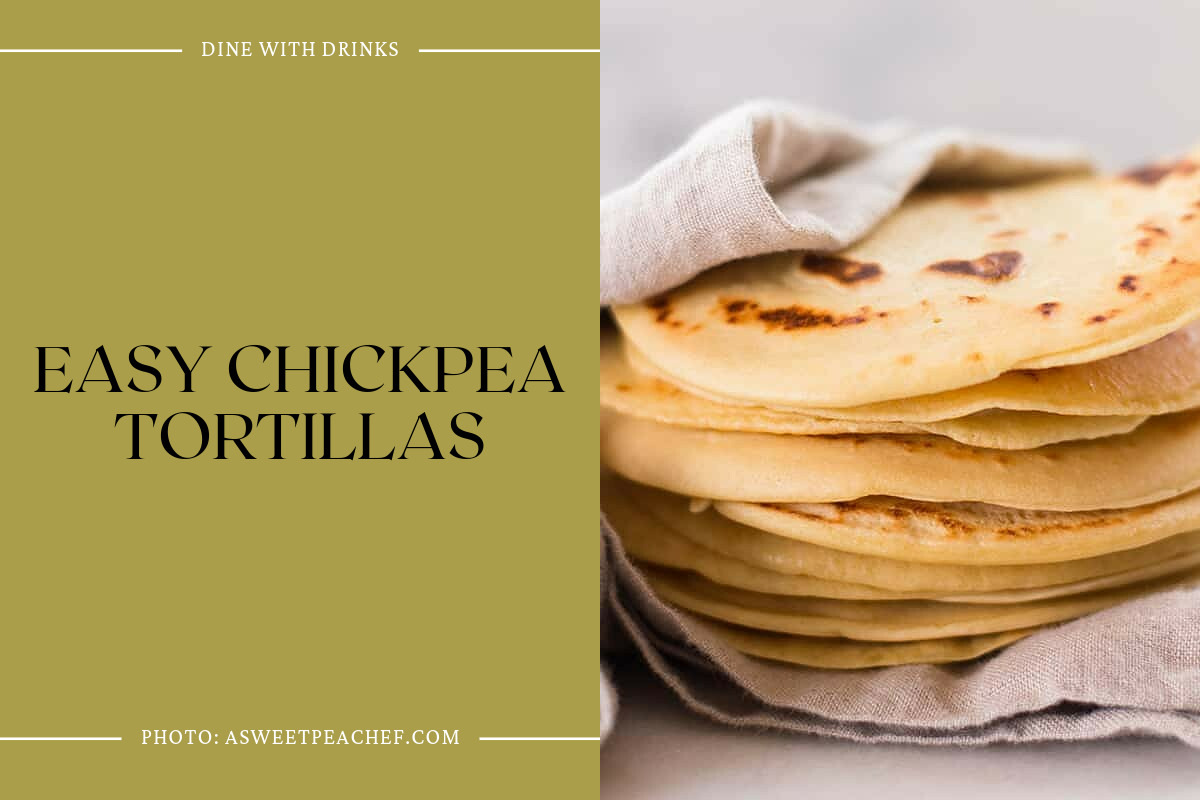 Easy Chickpea Tortillas