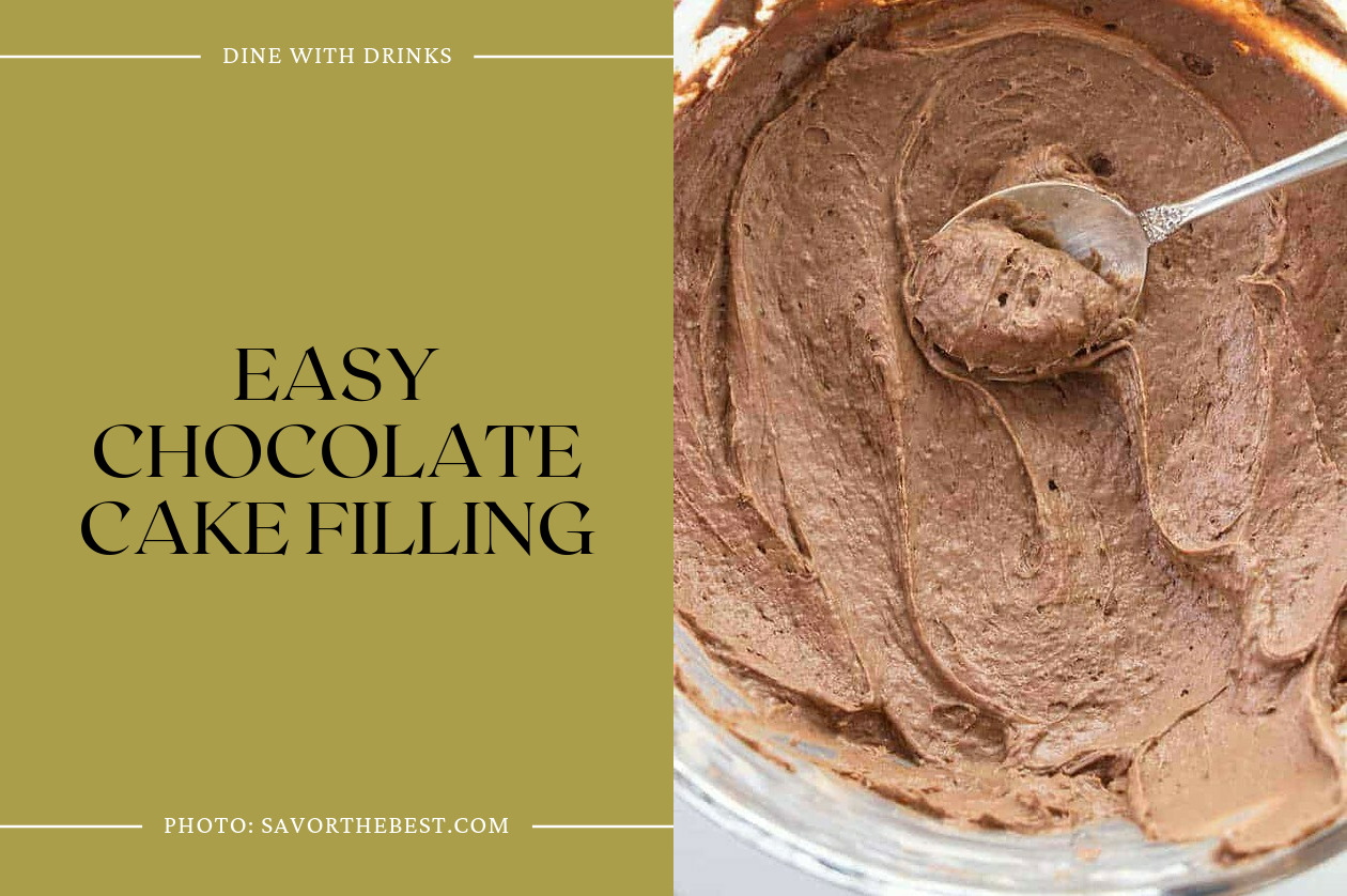 Easy Chocolate Cake Filling