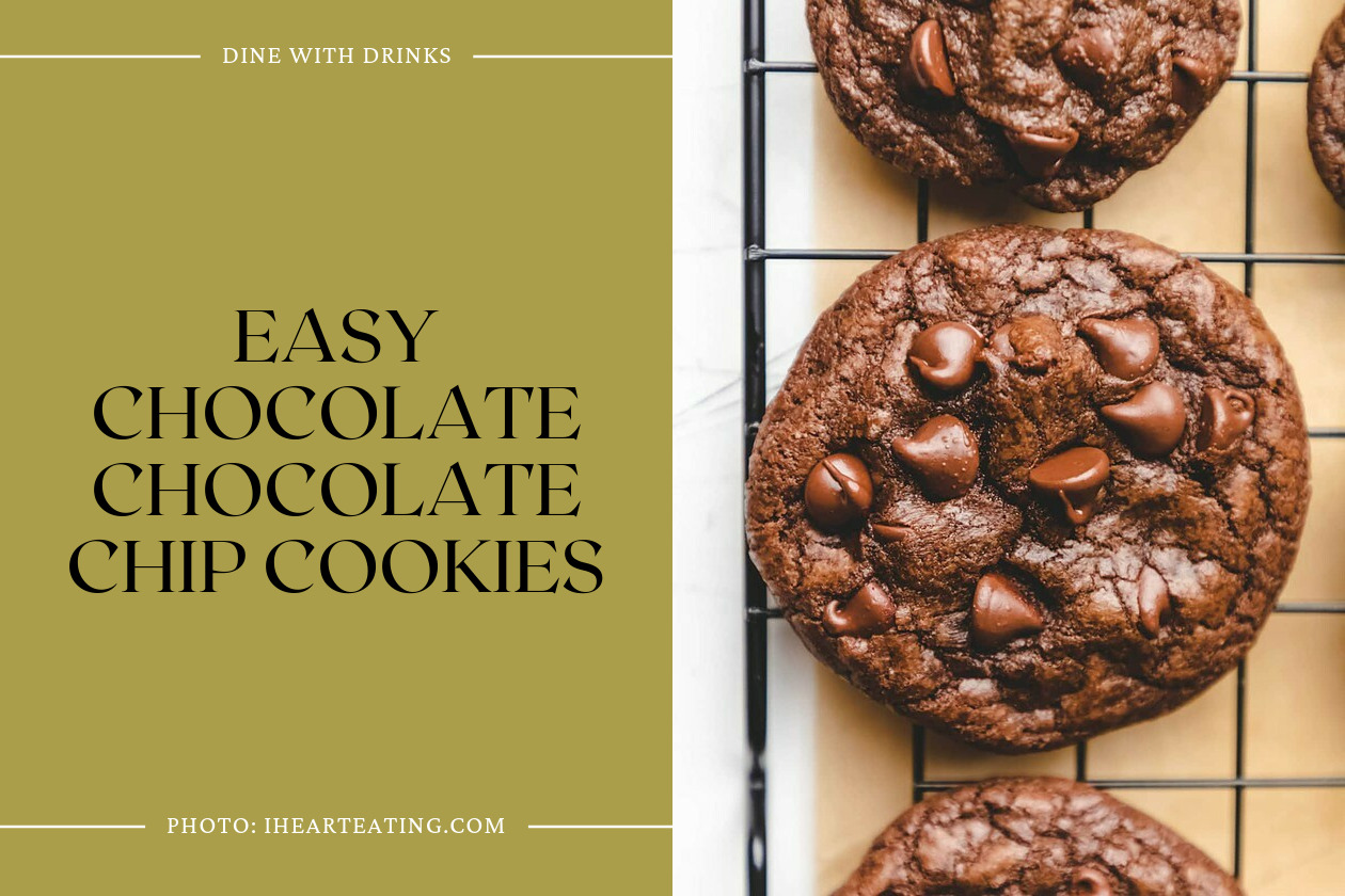 Easy Chocolate Chocolate Chip Cookies