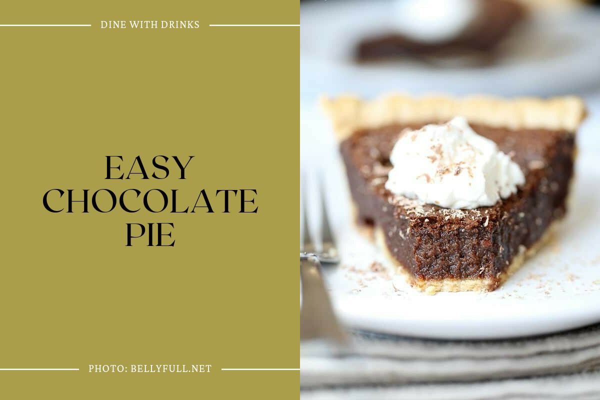Easy Chocolate Pie