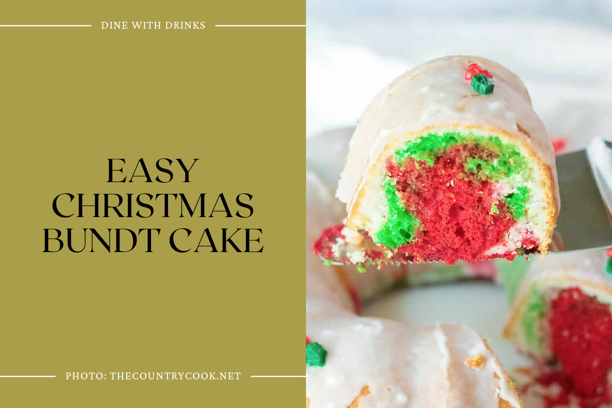 Easy Christmas Bundt Cake